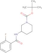 (R)-tert-Butyl 3-(2-fluorobenzamido)piperidine-1-carboxylate