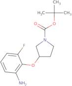 (R)-tert-Butyl 3-(2-amino-6-fluorophenoxy)pyrrolidine-1-carboxylate