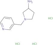 (R)-1-(Pyridin-3-ylmethyl)pyrrolidin-3-amine trihydrochloride