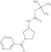 (R)-tert-Butyl 1-nicotinoylpyrrolidin-3-ylcarbamate