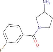 (R)-(3-Aminopyrrolidin-1-yl)(3-fluorophenyl)methanone