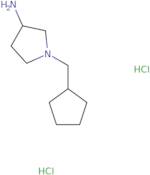 (R)-1-(Cyclopentylmethyl)pyrrolidin-3-amine dihydrochloride