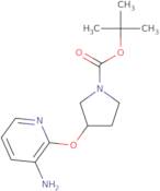 (R)-tert-Butyl 3-(3-aminopyridin-2-yloxy)pyrrolidine-1-carboxylate