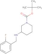 (R)-tert-Butyl 3-(2-fluorobenzylamino)piperidine-1-carboxylate