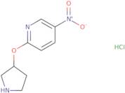 (S)-5-Nitro-2-(pyrrolidin-3-yloxy)pyridine hydrochloride