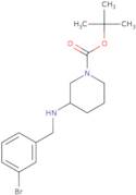 (R)-tert-Butyl 3-(3-bromobenzylamino)piperidine-1-carboxylate