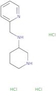 (R)-N-(Pyridin-2-ylmethyl)piperidin-3-amine trihydrochloride