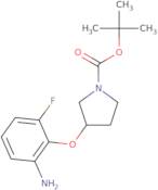 (S)-tert-Butyl 3-(2-amino-6-fluorophenoxy)pyrrolidine-1-carboxylate