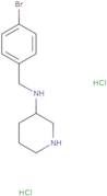 (R)-N-[(4-Bromophenyl)methyl]piperidin-3-amine dihydrochloride