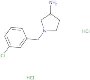 (R)-1-(3-Chlorobenzyl)pyrrolidin-3-aminedihydrochloride