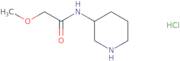 (R)-2-Methoxy-N-(piperidin-3-yl)acetamide hydrochloride