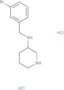 (R)-N-[(3-Bromophenyl)methyl]piperidin-3-amine dihydrochloride