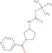 (S)-tert-Butyl 1-isonicotinoylpyrrolidin-3-ylcarbamate