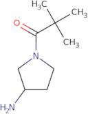 (R)-1-(3-Aminopyrrolidin-1-yl)-2,2-dimethylpropan-1-one