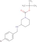 (R)-tert-Butyl 3-[(4-bromophenyl)methyl]aminopiperidine-1-carboxylate