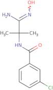 3-Chloro-N-[1-(N'-hydroxycarbamimidoyl)-1-methylethyl]benzamide