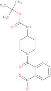 tert-Butyl 1-(2-nitrobenzoyl)piperidin-4-ylcarbamate