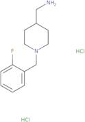 [1-(2-Fluorobenzyl)piperidin-4-yl]methanamine dihydrochloride