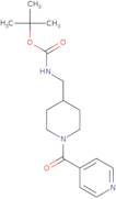 tert-Butyl [(1-isonicotinoylpiperidin-4-yl)methyl]carbamate