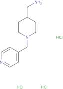 {1-[(Pyridin-4-yl)methyl]piperidin-4-yl}methanamine trihydrochloride