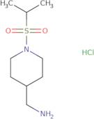 [1-(Isopropylsulfonyl)piperidin-4-yl]methanamine hydrochloride