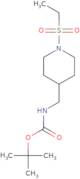 tert-Butyl [1-(ethylsulfonyl)piperidin-4-yl]methylcarbamate