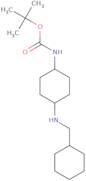 tert-Butyl (1R*,4R*)-4-[(cyclohexylmethyl)amino]cyclohexylcarbamate