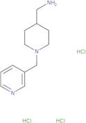 [1-(Pyridin-3-ylmethyl)piperidin-4-yl]methanamine trihydrochloride