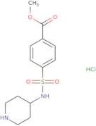 Methyl 4-(N-piperidin-4-ylsulfamoyl)benzoate hydrochloride