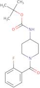 tert-Butyl 1-(2-fluorobenzoyl)piperidin-4-ylcarbamate