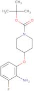 tert-Butyl 4-(2-amino-3-fluorophenoxy)piperidine-1-carboxylate