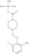 tert-Butyl 4-[(2-amino-6-fluorophenoxy)methyl]piperidine-1-carboxylate