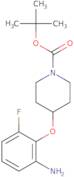 tert-Butyl 4-(2-amino-6-fluorophenoxy)piperidine-1-carboxylate