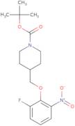 tert-Butyl 4-[(2-fluoro-6-nitrophenoxy)methyl]piperidine-1-carboxylate