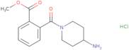 Methyl 2-(4-aminopiperidine-1-carbonyl)benzoate hydrochloride