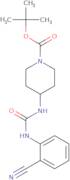 tert-Butyl 4-[3-(2-cyanophenyl)ureido]piperidine-1-carboxylate