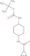 tert-Butyl N-[4-(cyclopropanecarbonylamino)cyclohexyl]carbamate