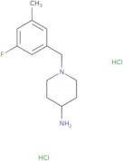 1-(3-Fluoro-5-methylbenzyl)piperidin-4-amine dihydrochloride