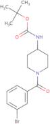 tert-Butyl 1-(3-bromobenzoyl)piperidin-4-ylcarbamate