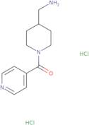 [4-(Aminomethyl)piperidin-1-yl](pyridin-4-yl)methanone dihydrochloride