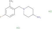 1-(4-Fluoro-2-methylbenzyl)piperidin-4-amine dihydrochloride