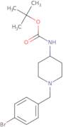 tert-Butyl 1-(4-bromobenzyl)piperidin-4-ylcarbamate