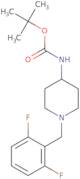tert-Butyl 1-(2,6-difluorobenzyl)piperidin-4-ylcarbamate