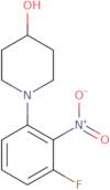 1-(3-Fluoro-2-nitrophenyl)piperidin-4-ol