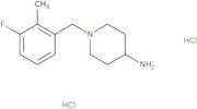 1-(3-Fluoro-2-methylbenzyl)piperidin-4-amine dihydrochloride