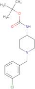 tert-Butyl 1-(3-chlorobenzyl)piperidin-4-ylcarbamate