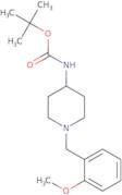 tert-Butyl 1-(2-methoxybenzyl)piperidin-4-ylcarbamate