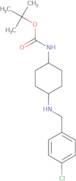 tert-Butyl (4-((4-chlorobenzyl)amino)cyclohexyl)carbamate