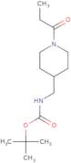 tert-Butyl [(1-propionylpiperidin-4-yl)methyl]carbamate