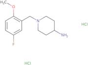 1-(5-Fluoro-2-methoxybenzyl)piperidin-4-amine dihydrochloride